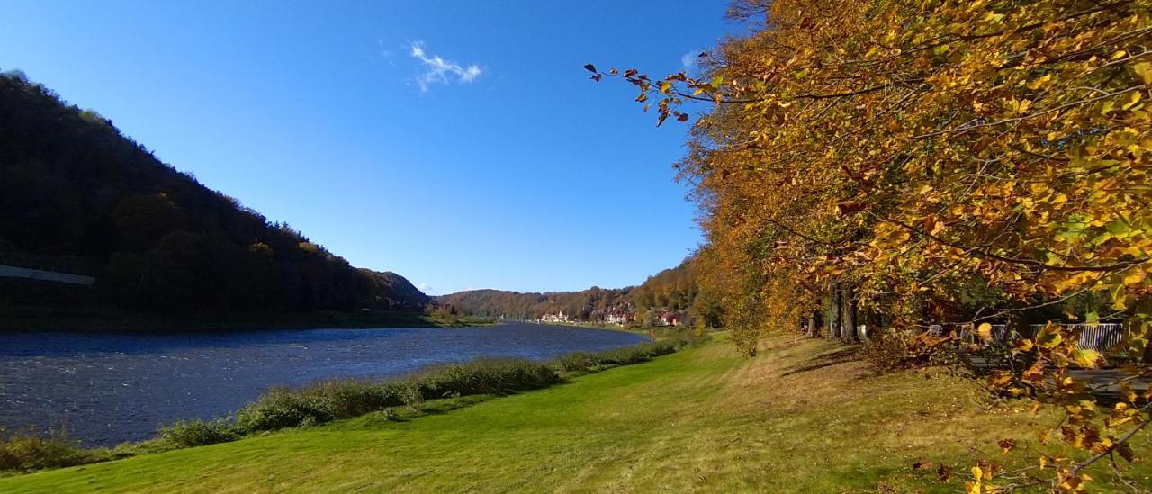Ferienwohnung An Der Elbe シュタット・ヴェーレン エクステリア 写真